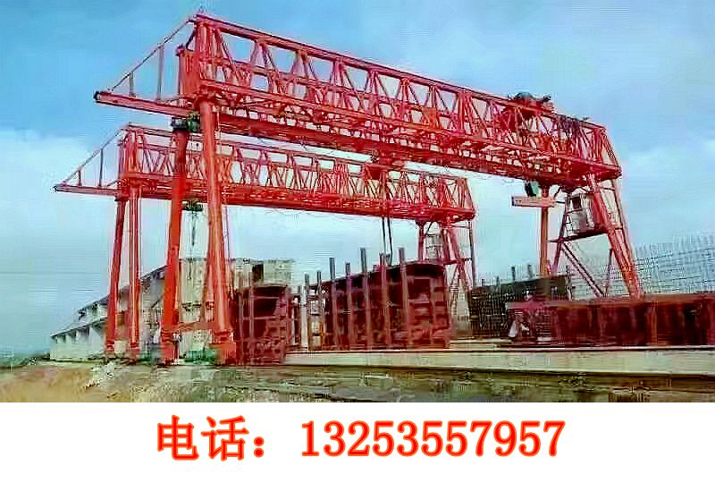 100吨加5吨龙门吊 葫芦外悬便于轨道外装卸_副本.jpg